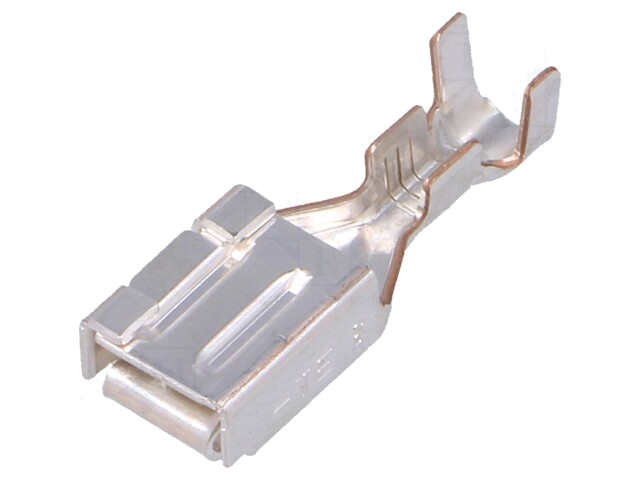 Contact; vrouwelijk; verzilverd; 1÷2,5mm2; 16AWG÷14AWG; D-5; 45A Contact; vrouwelijk; verzilverd; 1÷2,5mm2; 16AWG÷14AWG; D-5; 45A